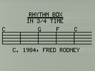 rhythm box in 3/4 Time 01